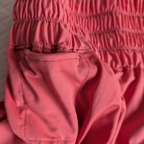 Nike One Dri-FIT Ultra High-Waisted 3" Brief-Lined Shorts Pink Size L running - Picture 6 of 11